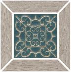 Вставка Kerama Marazzi ID152 Тровазо наборный серый матовый 13x13x0,9