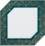 Декор Kerama Marazzi HGD/E250/18000 Клемансо зелёный тёмный 15х15