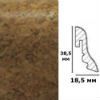 Плинтус Ibercork МДФ 18,5х38,5х2400 мм, пробковый шпон натуральный