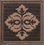 Вставка Kerama Marazzi AD/B400/SG929720R Версаль коричневый обрезной 7x7x0,9