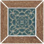 Вставка Kerama Marazzi ID155 Тровазо наборный бежевый тёмный матовый 13x13x0,9