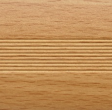 Порог (стык) Русский профиль Т-образный декорированный, 13*1800 мм, Бук натуральный