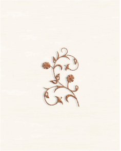 Декор Cersanit Albero светло-бежевый (AB2B301) 20х25