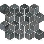 Декор Kerama Marazzi T017/14024 Джардини серый темный мозаичный 45x37,5