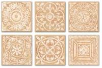 Вставка Kerama Marazzi D1294/SG1550 Сонет карамель 4,7х4,7х8