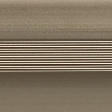 Порог (стык) Русский профиль  разноуровневый анодированный, 28*2700 мм, Титан матовый