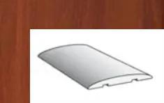 Наличник МДФ полукруглый 2150х70х8мм для дверей ПВХ П-31 Итальянский Орех