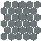 Мозаика из керамогранита Kerama Marazzi  63012 Агуста синий матовый 29,7x29,8x0,69 из 30 частей 5,2х6, 1 кв.м.