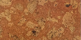 Клеевой пробковый паркет Ibercork EasyCork Леон Рохо 4 VG с лаком, 1 м.кв.