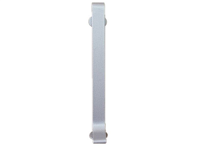 Соединитель Русский профиль ПВХ для алюминиевого плинтуса 80 мм, серебро