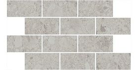 Декор Kerama Marazzi DD605820/MM Чеппо ди Гре мозаичный серый светлый матовый обрезной 34,6x20x0,9