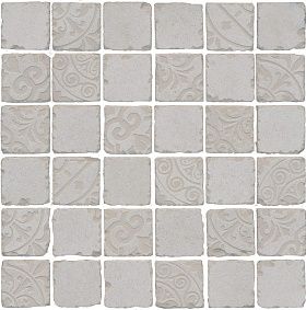 Декор Kerama Marazzi SBM005/DD640320 Про Фьюче серый светлый мозаичный 30x30x0,9
