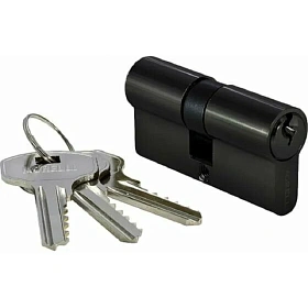 Ключевой цилиндр высокой секретности HS 60C BL (60мм), Черный