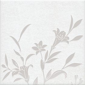 Декор Kerama Marazzi HGD/A569/5155 Барберино 5 белый глянцевый 20x20x0,69