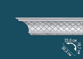 Карниз Перфект с рисунком АА311 230х197х2440 мм, 1 м.п.