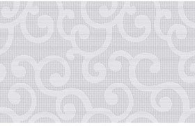 Декор Нефрит Эрмида светло-серый 25х40