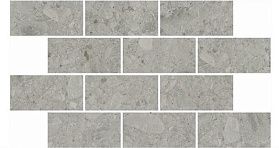 Декор Kerama Marazzi DD606020/MM Чеппо ди Гре мозаичный серый матовый обрезной 34,6x20x0,9