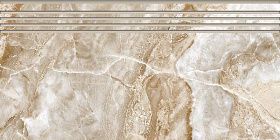 Керамогранит Kerranova Canyon Ступень К-903/LR/st01-cut коричневый лаппатированный 29.4х60, 1 кв.м.