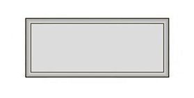 Цоколь Тип-1для дверей Браво, Natur Oak (Классика)