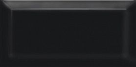 Керамическая плитка Kerama Marazzi 19041 Бланше чёрный грань 20х9,9, 1 кв.м.