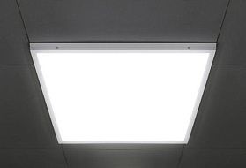 Светильник светодиодный потолочный Армстронг Албес UNIVERSAL LED однородный свет 3060лм/4000к рассеиватель ОПАЛ (362 463) 600х600