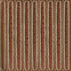 Декор чипсет Kerama Marazzi Марокканская коллекция Далия KMD2SOB007BN оранжевый глянцевый 20x20x0,95