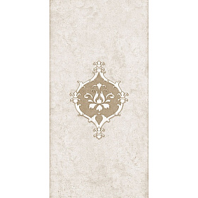 Декор Нефрит Преза светло-табачный 20х40