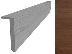 Наличник прямой телескопический Стандарт для дверей Profil Doors серия X Малага Черри Кроскут