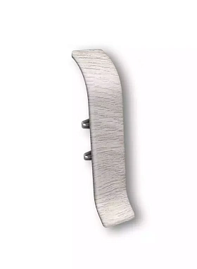 Соединитель для плинтуса Идеал Классик-70, К-П70-С 251 Ясень, 70мм