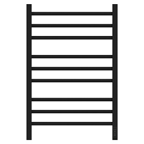 Полотенцесушитель электрический Point PN71858B П9 500x800 диммер справа, черный