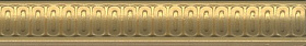 Бордюр Kerama Marazzi BOA005 Борромео золото 25x4