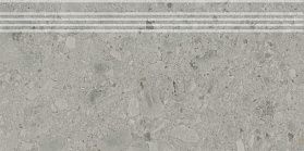 Ступень Kerama Marazzi DD606020R/GR Чеппо ди Гре серый матовый обрезной 30x60x0,9