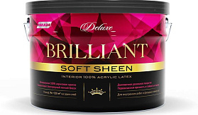 Краска интерьерная Parade DELUXE Brilliant Soft Sheen полуматовая, база C 0,9л