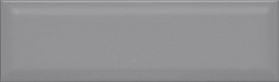 Керамическая плитка Kerama Marazzi 9015 Аккорд серый тёмный грань 28.5х8.5, 1 кв.м.