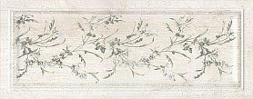 Керамическая плитка Kerama Marazzi 7188 Кантри Шик белый панель декорированный 20х50, 1 кв.м.