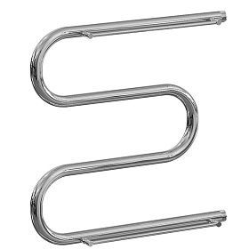 Полотенцесушитель водяной Ника SIMPLE М-обр. (3x4) 60x40 с полкой, хром