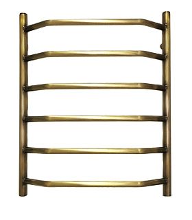 Полотенцесушитель водяной Domoterm Лаура П6 500х800 АБР, бронза