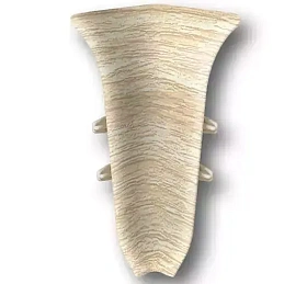 Угол внутренний для плинтуса Идеал Классик-70,К-П70-В 218 Дуб европейский, 70 мм