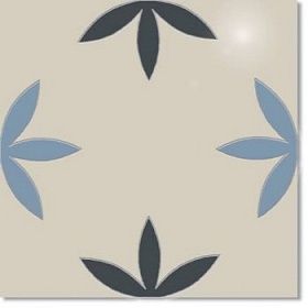 Декор Kerama Marazzi ID04 Гарда жемчужный полированный 42x42