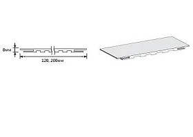 Добор "Т" для дверей Браво, Cappuccino Melinga