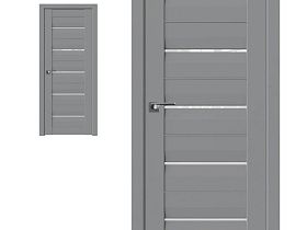 Межкомнатная дверь Profil Doors экошпон серия U 48U Манхэттен полотно со стеклом Белый Триплекс