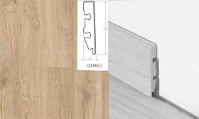 Плинтус Quick-Step QSSK 58х12мм 03457 Дуб светлый натуральный промасленный, 1 м.п.
