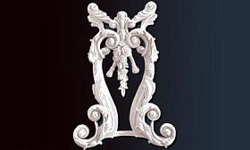 Элемент орнамента Перфект G2200 345х510х32 мм