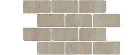 Бордюр Kerama Marazzi BR034 Сан-Марко мозаичный бежевый матовый обрезной 46,5x26,5x0,9