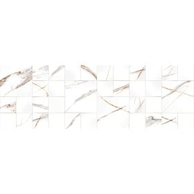 Плитка настенная Primavera Синьорина DC15-02 Декор 02 30x90 карвинг (1.08м²/уп), 1 кв.м.