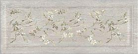 Керамическая плитка Kerama Marazzi 7189 Кантри Шик серый панель декорированный 20х50, 1 кв.м.
