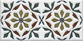 Декор Kerama Marazzi STG/B618/16000 Клемансо орнамент 7.4х15
