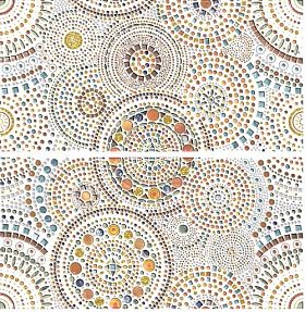 Панно Axima Арагон D из 2-х плиток 500х500х8мм, серия Люкс