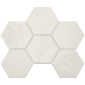 Мозаика Estima Luna LN00/TE00 Hexagon 28,5x25 Неполированный