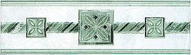 Бордюр Kerama Marazzi A893/8051 Башкирия зеленый 20x5,8